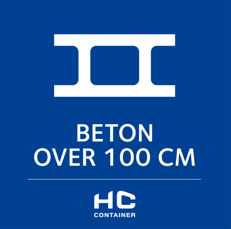 Beton over 100 cm