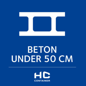 Beton under 50cm