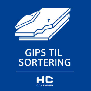 Gips til sortering