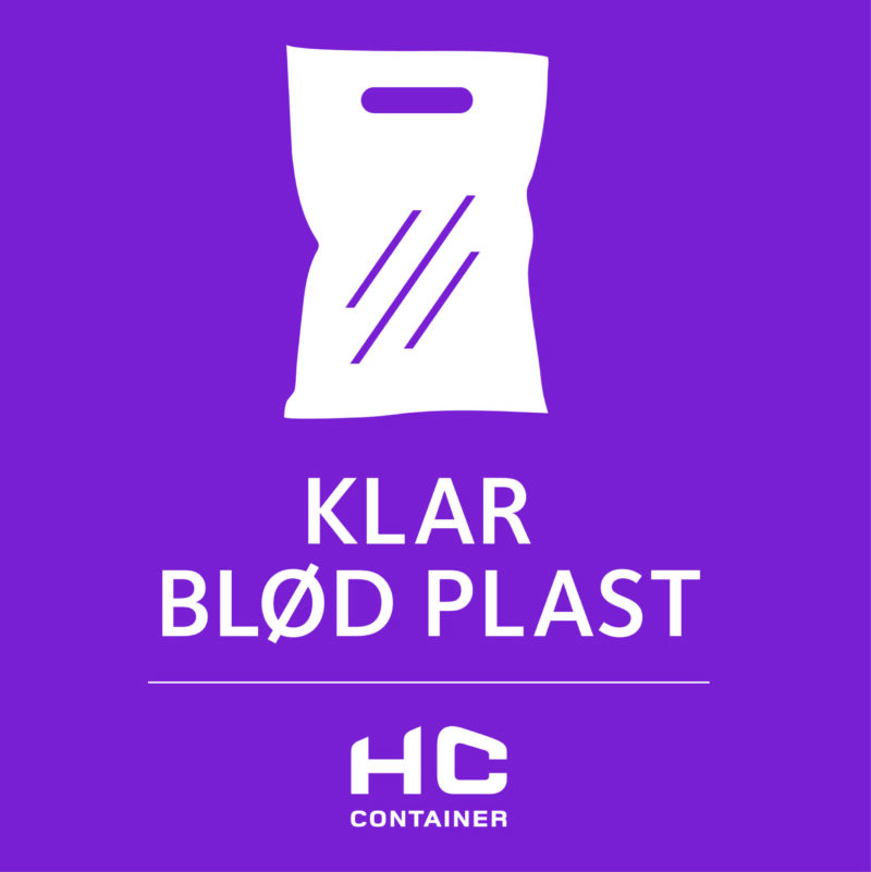 Klar blød plast