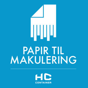 Papir til makulering
