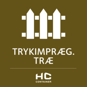 Trykimprægneret træ