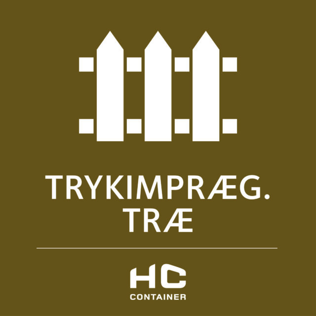 Trykimprægneret træ | HC Container Trykimprægneret træ