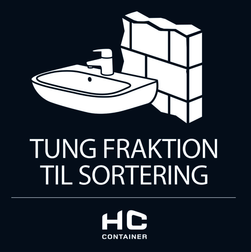 Tung fraktion til sortering