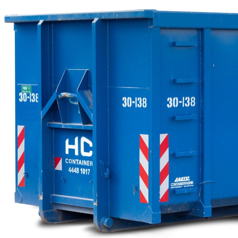 Åben ladcontainer 30m3 - Billede 2